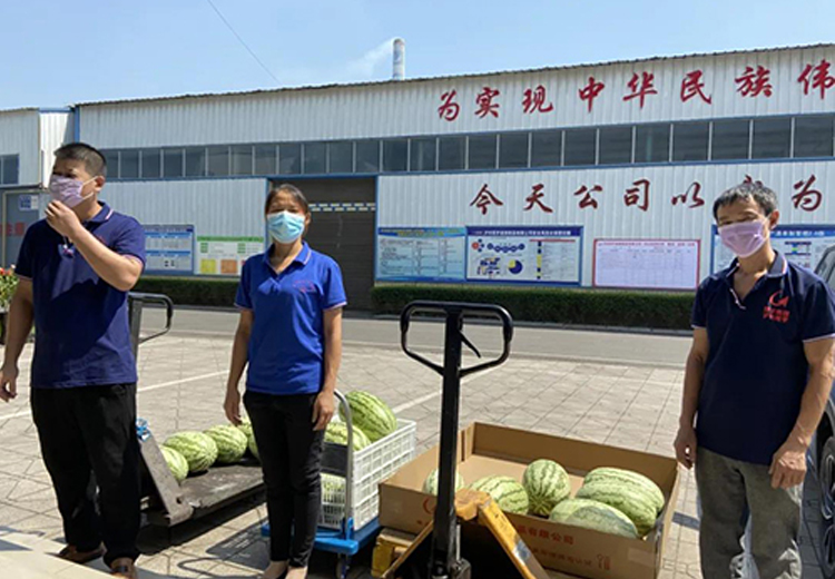 长征娱乐集团组织开展夏日送清凉系列活动